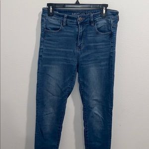 Dark wash Hi-rise Jeggings